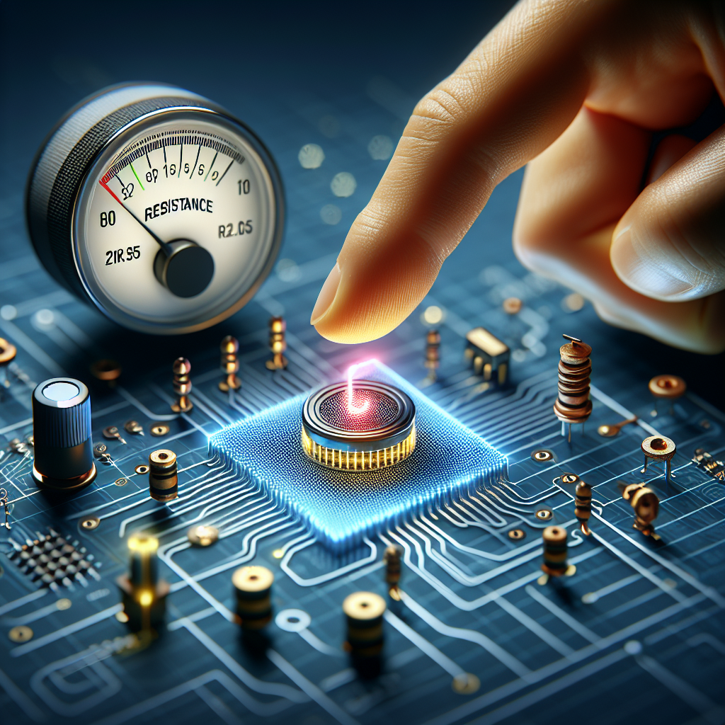 "High-resolution image of a Force Sensing Resistor (FSR) displaying its structure and application in technology, illustrating key components and how it functions in pressure-sensitive environments, relevant for readers of the article 'FSR 4: A Comprehensive Guide to the Force Sensing Resistor Technology.'"